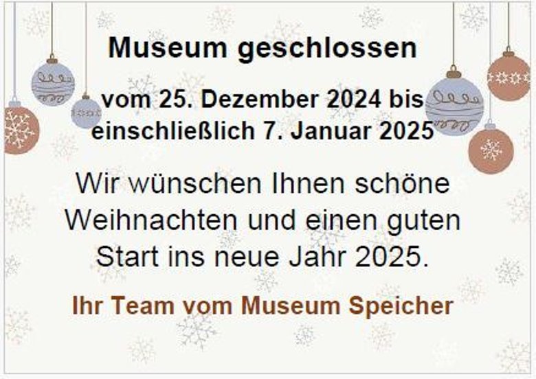 Museum geschlossen